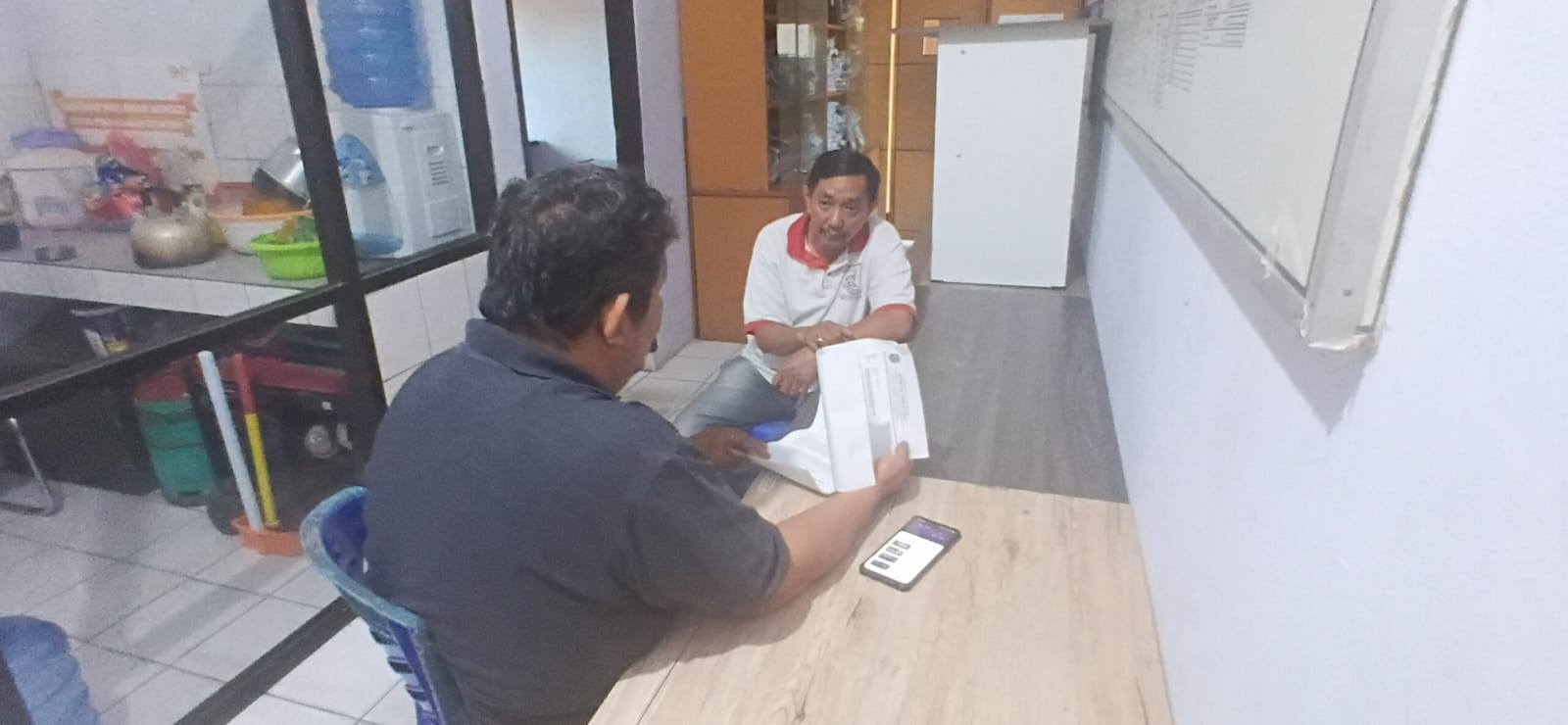 Koordinasi Data Pedagang Kaki Lima (PK5) dan Data Perusahaan Tahun 2026 Di Kelurahan Juata Permai